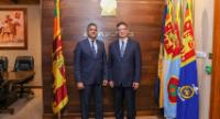 New Chinese Envoy Calls on Defence Secretary